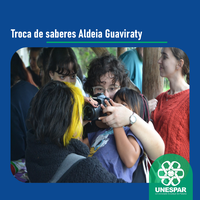 Troca de saberes Aldeia Guaviraty