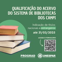 Sistema de Bibliotecas solicita indicação de bibliografias a serem adquiridas